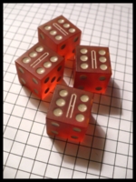 Dice : Dice - 6D - Percision Caliper Dice Red